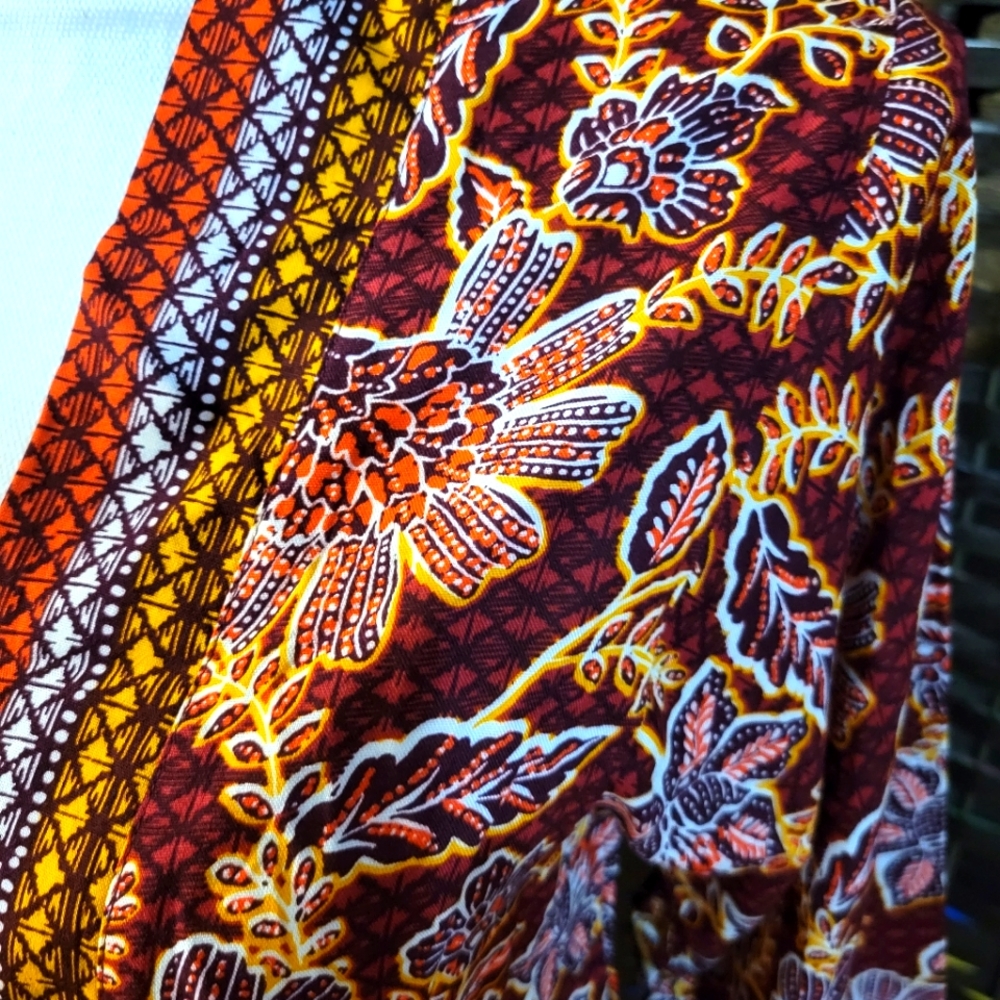 Jessica Simpson, Open Front Tunic, NWT, Multi Color, Small, P2P Approx 21" - Picture 4 of 7